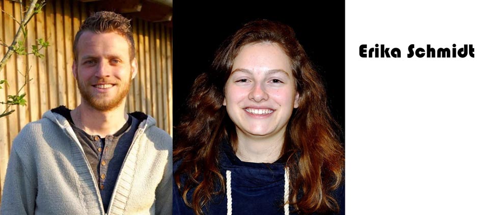 Jugenddirigenten Benedikt Sachsenmaier, Lara Hitzler und Erika Schmidt